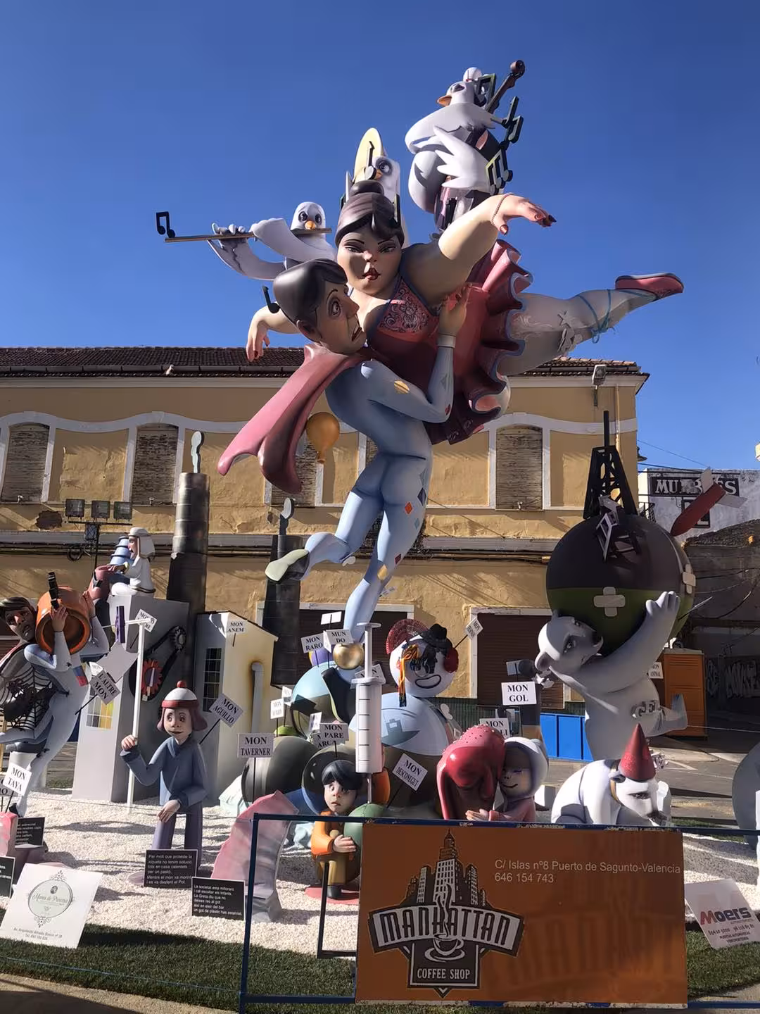 Falla Falla Luis Cendoya 2023 - Desenvolupament Insostenible